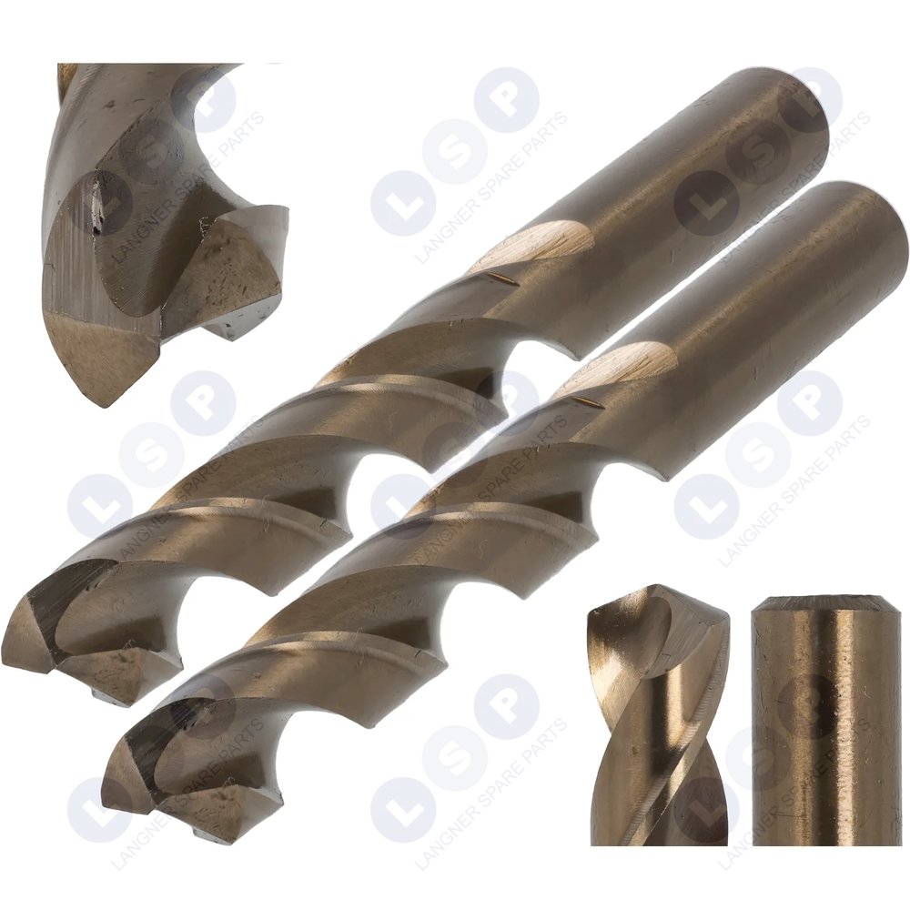 Kobaltový vrták do kovu 3,5 mm 2ks HSS-E HSSco5 M35